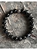 Alldieweil Tiger's Eye - Black & Blue - Zirconia - 8 mm