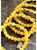 Fishes in Love - Agate - 6 mm - yellow