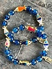 Limited | Agate Bracelet & Fishes  - 8 mm pearls