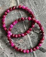 Alldieweil Tigerauge - "Magic Magenta" - 6 mm