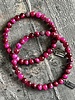 Alldieweil Tiger's Eye - "Magic Magenta" - 6 mm