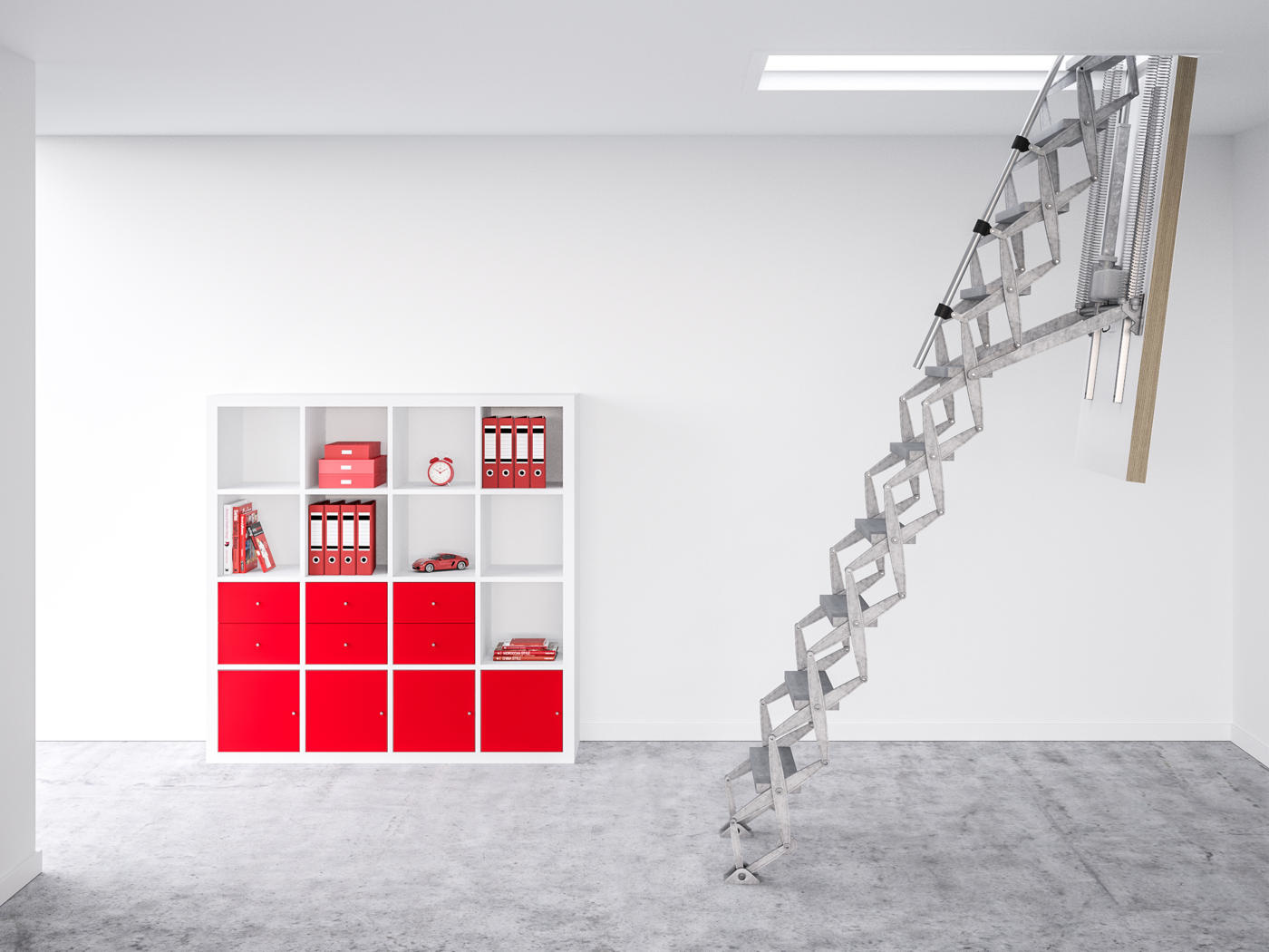 Roto Scherentreppe Elektro (Standardmaße)