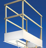 Wellhöfer Bodentreppe StahlBlau mit WärmeSchutz WS3D (Standardmaße)