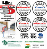 Wellhöfer Scherentreppe Liliput mit WärmeSchutz WS3D (Standardmaße)