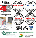 Wellhöfer Scherentreppe Liliput mit WärmeSchutz WS4D (Standardmaße)