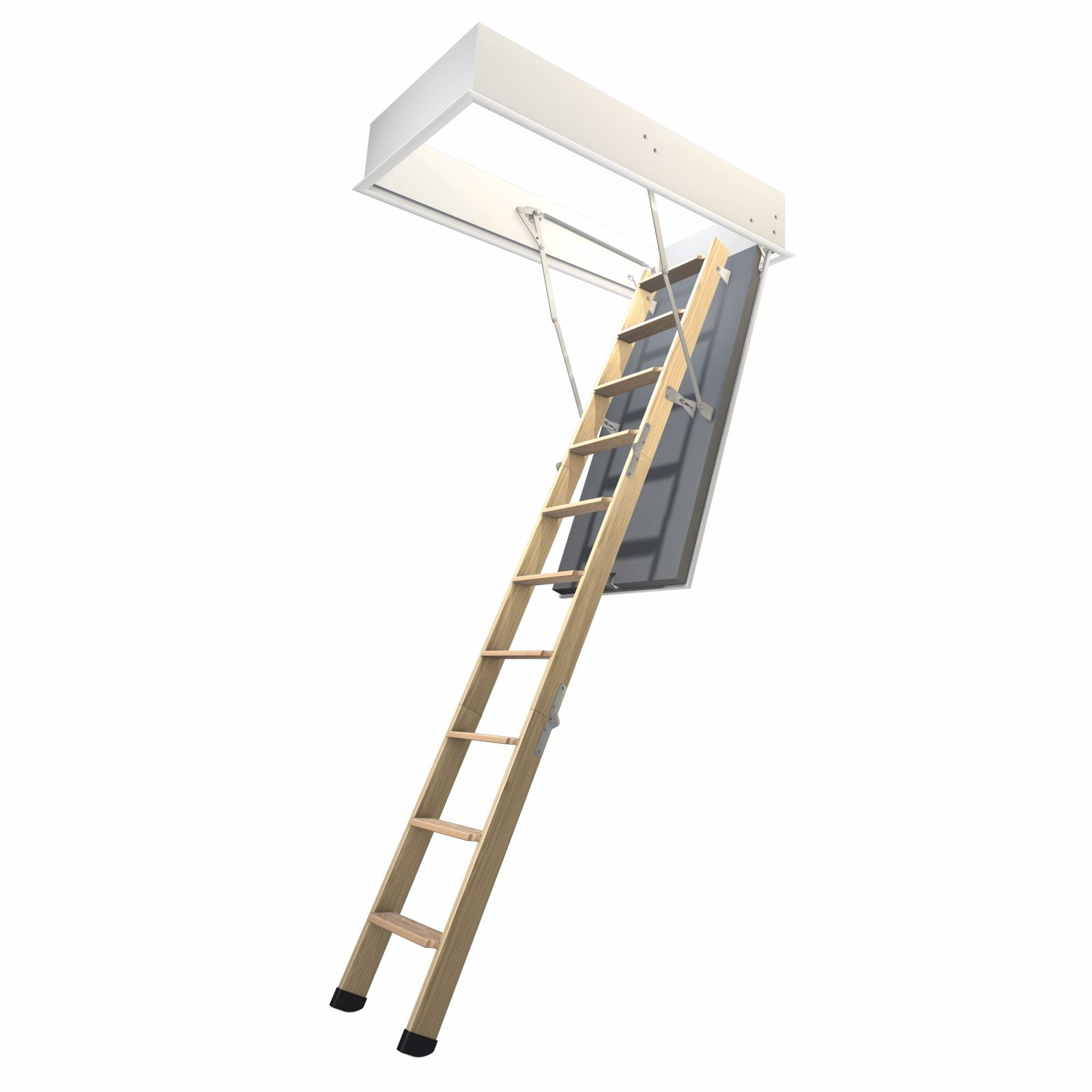 Wellhöfer Bodentreppe GutHolz mit WärmeSchutz WS3D (Standardmaße)