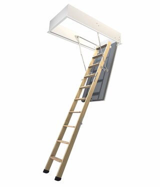 Wellhöfer Bodentreppe GutHolz WS3D mit FeuerSchutz (Standardmaße)