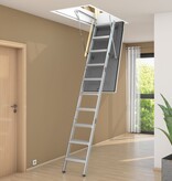Wellhöfer Bodentreppe AluDrei mit WärmeSchutz WS3D und FeuerSchutz (Standardmaße)
