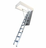 Wellhöfer Bodentreppe AluDrei mit WärmeSchutz WS3D und FeuerSchutz (Standardmaße)