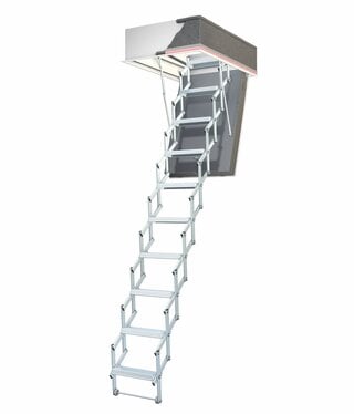 Wellhöfer Scherentreppe Liliput WSPH (Standardmaße)