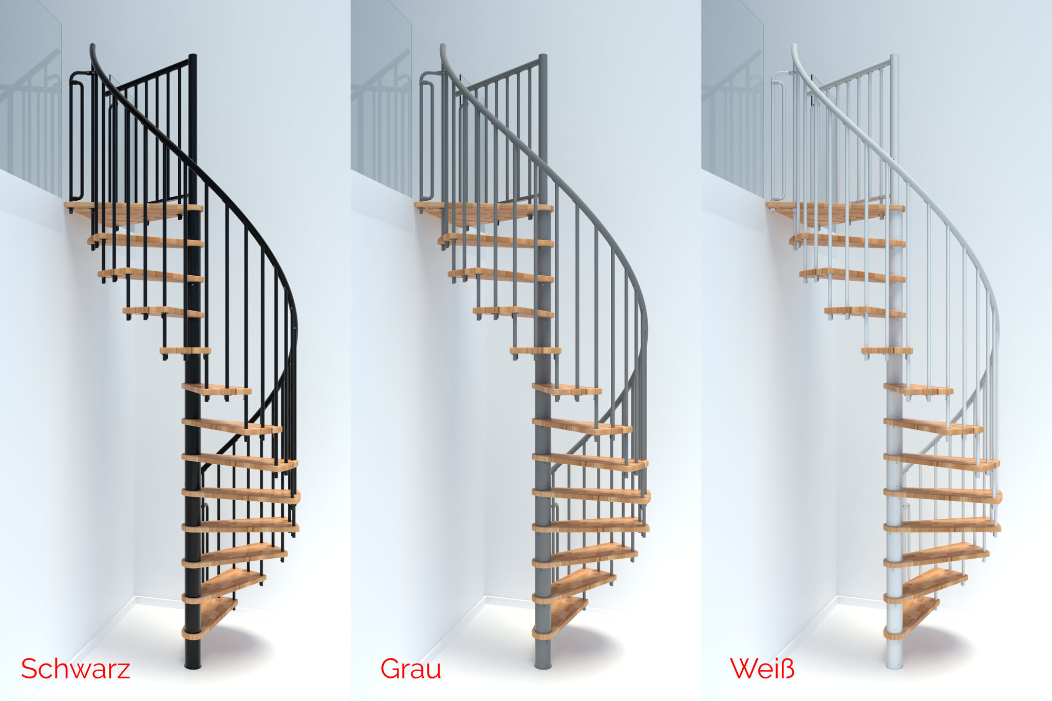 Minka Spindeltreppe Berlin (Standardmaße)
