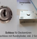 Wellhöfer DeckenTüre mit WärmeSchutz WS3D (Standardmaße)