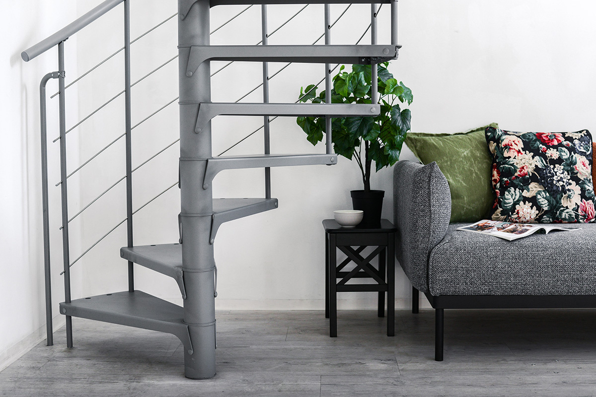Minka Spindeltreppe Spino Smart (Standardmaße)