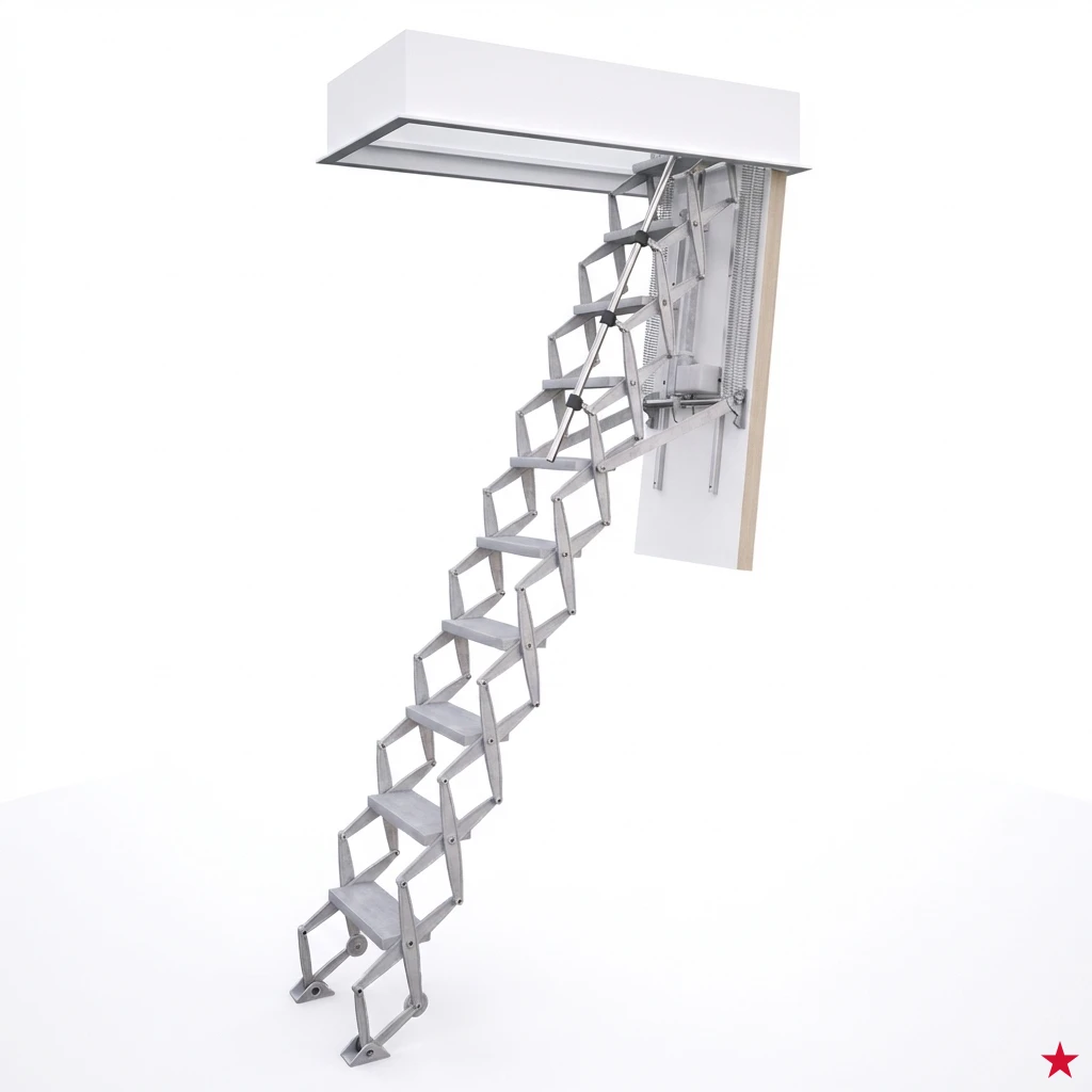 Roto Scherentreppe Elektro (Standardmaße)