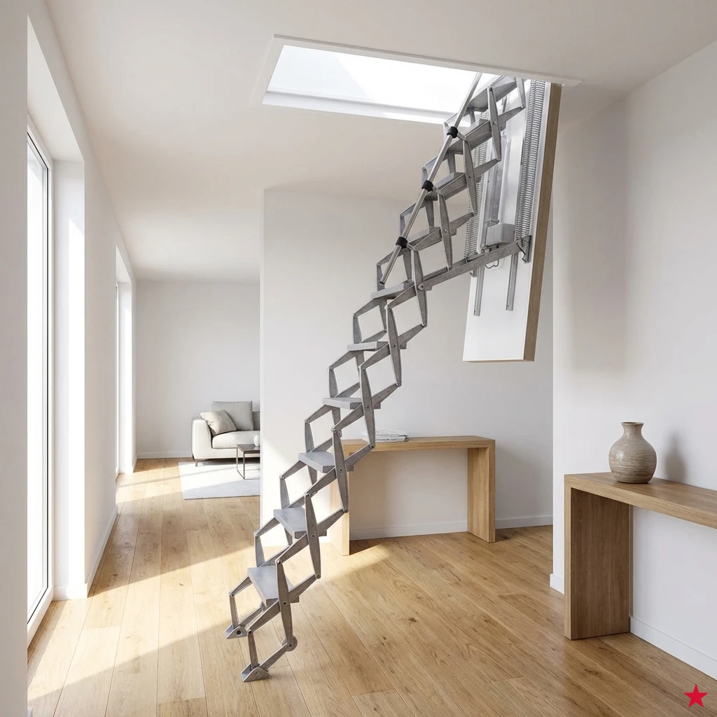 Roto Scherentreppe Elektro (Standardmaße)