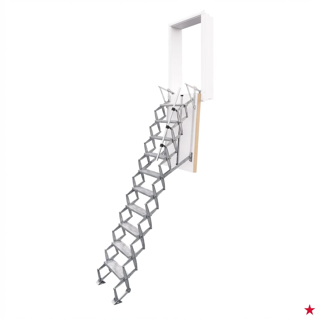 Roto Scherentreppe Senkrecht