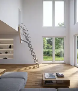 Roto Scherentreppe Senkrecht