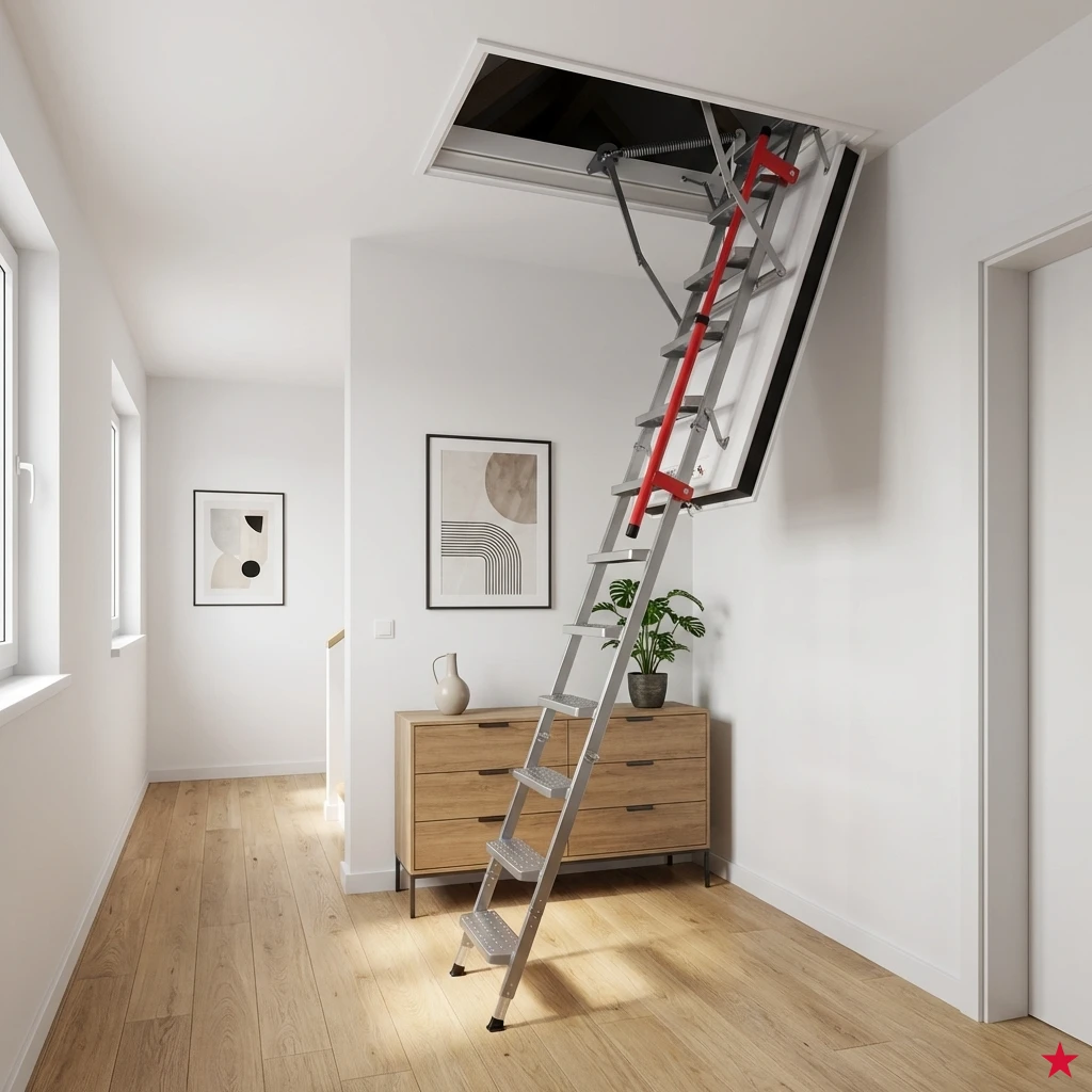 FAKRO Feuerhemmende Bodentreppe LMF 120 (Standardmaße)