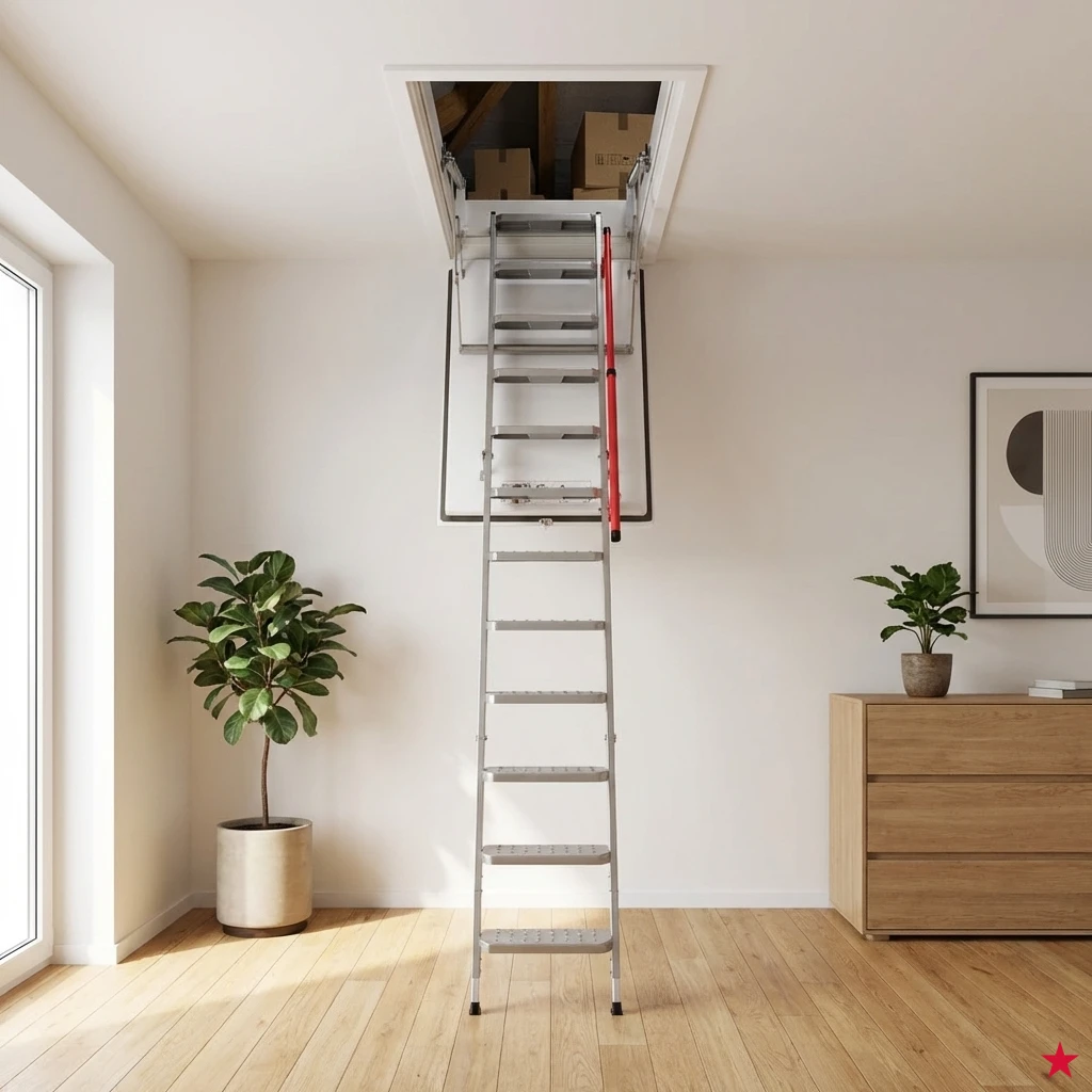 FAKRO Feuerhemmende Bodentreppe LMF 120 (Standardmaße)