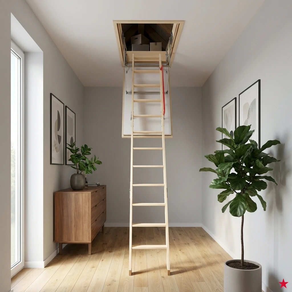 FAKRO Feuerhemmende Bodentreppe LWF 60 (Standardmaße)