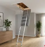 Wellhöfer Bodentreppe AluDrei mit WärmeSchutz WSPH und FeuerSchutz (Maßanfertigung)