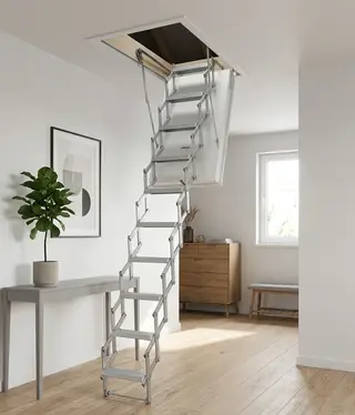 Wellhöfer Scherentreppe Liliput WSPH mit FeuerSchutz