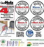 Wellhöfer Bodentreppe GutHolz mit WärmeSchutz WS4D (Maßanfertigung)