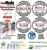 Wellhöfer Bodentreppe GutHolz mit WärmeSchutz WSPH und FeuerSchutz (Maßanfertigung)