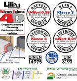 Wellhöfer Scherentreppe Liliput mit WärmeSchutz WS4D (Standardmaße)