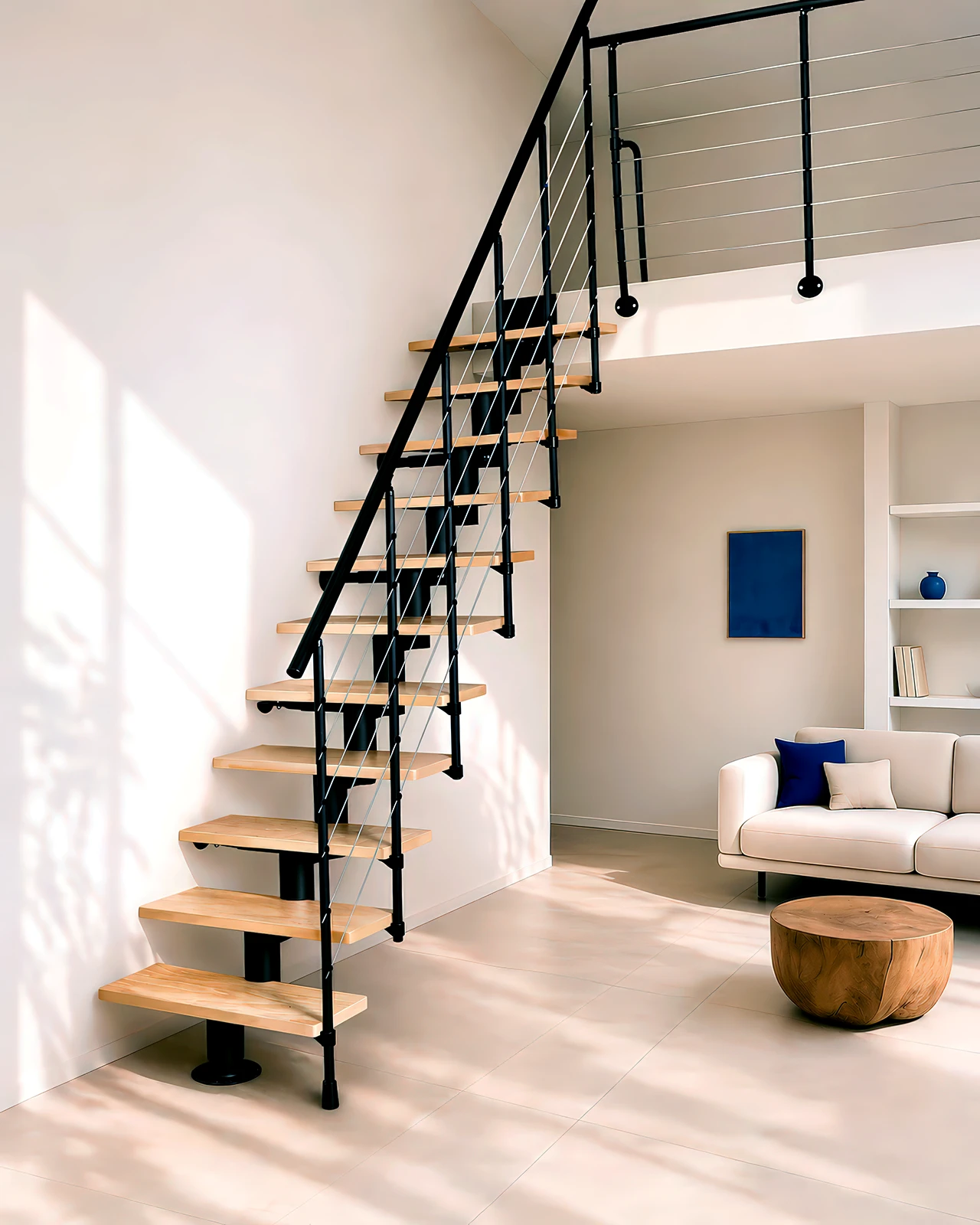 ATRIUM Mittelholmtreppe Dixi Erle