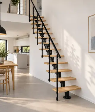 ATRIUM Mittelholmtreppe Dixi Erle