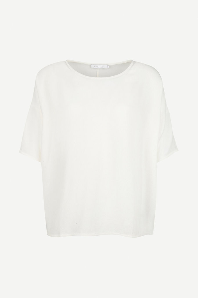 Samsoe Samsoe Mains Tee - Cream