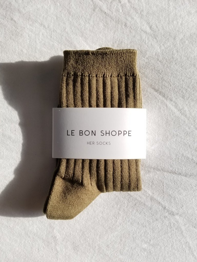 Le Bon Shoppe Her socks - Pesto