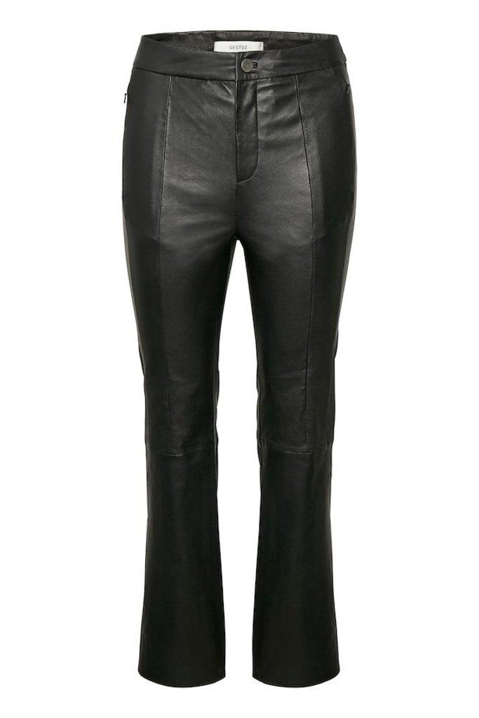 Gestuz Littia leather pants - Black