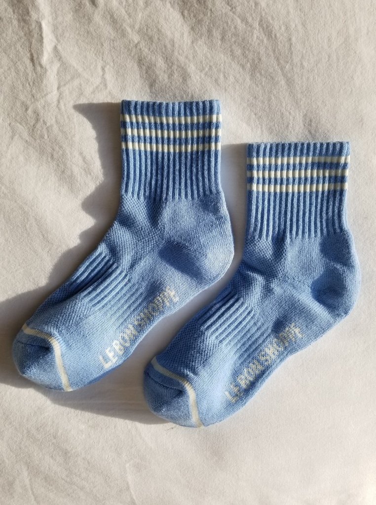 Le Bon Shoppe Girlfriend socks - Parisian blue
