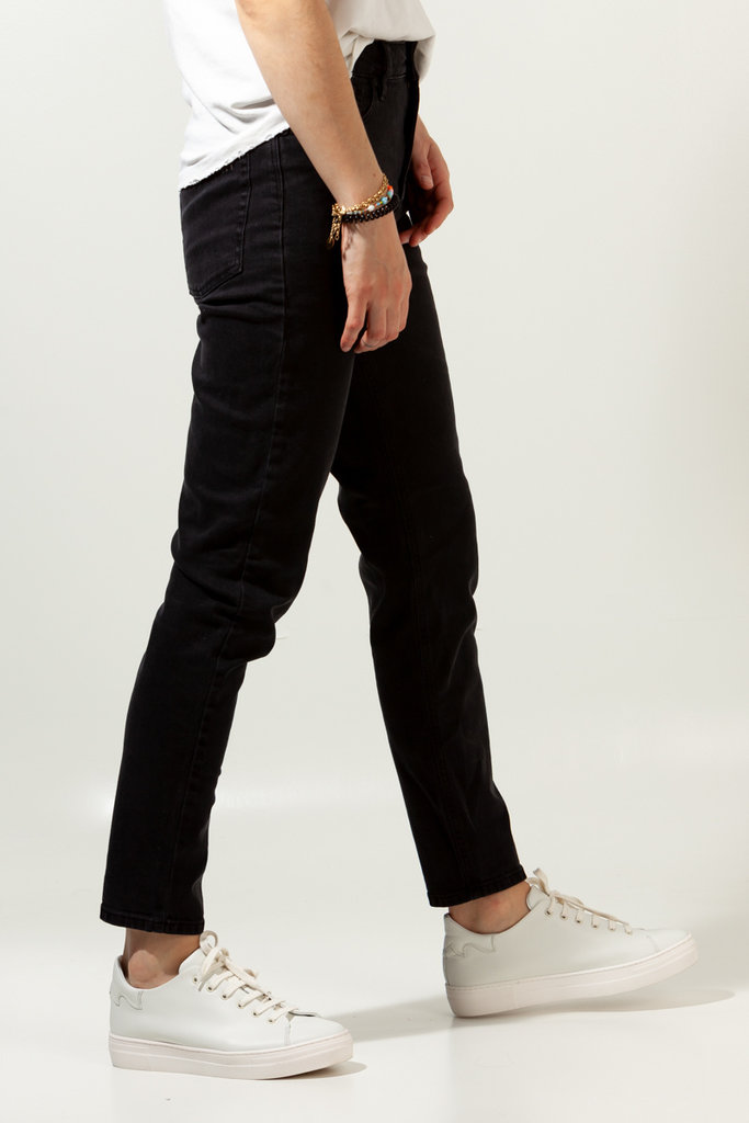 Ivy Angie MOM Jeans - Soft Black
