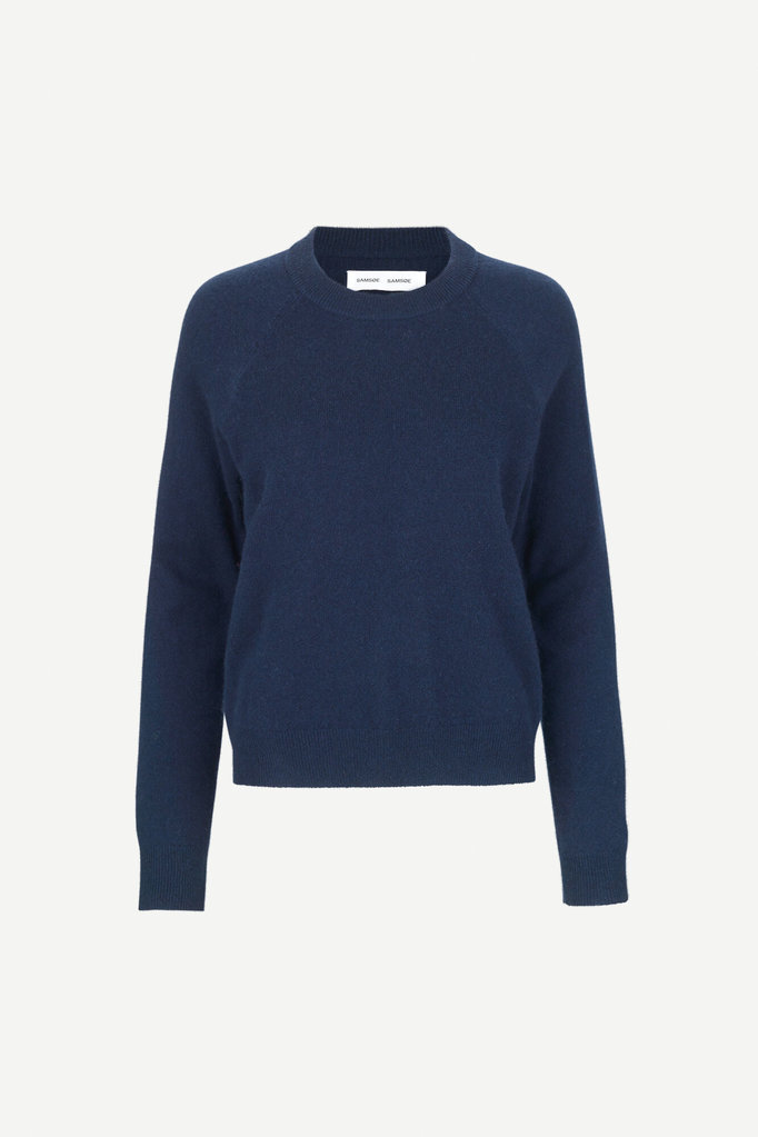 Samsoe Samsoe Boston cashmere sweater - Sky captain