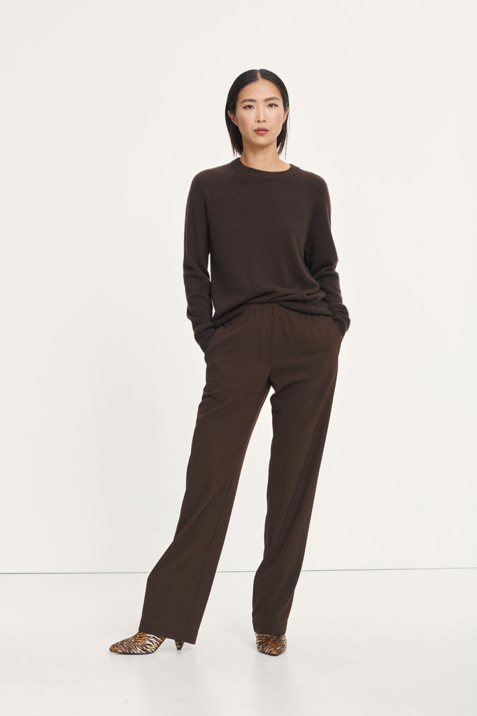 Samsoe Samsoe Boston cashmere sweater - Mole