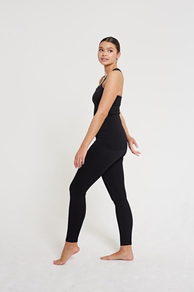 LUNE ACTIVE Luna rib legging - Black