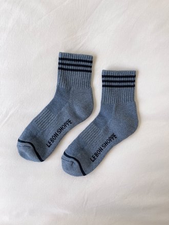 Le Bon Shoppe Girlfriend socks - Indigo
