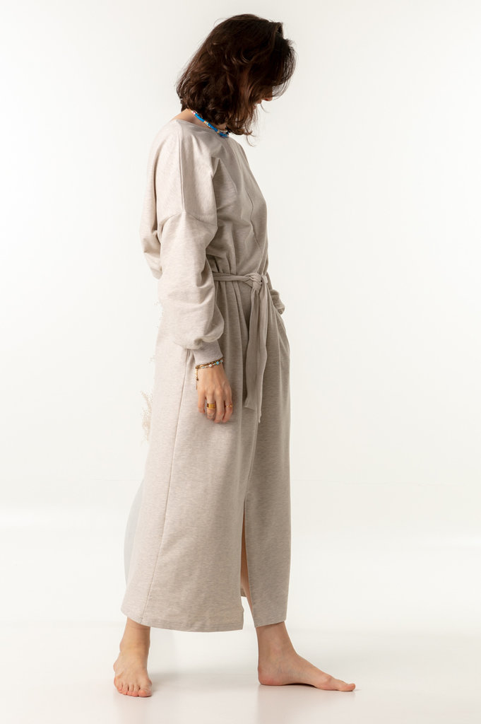 RE/BORN Julia dress - Beige melange