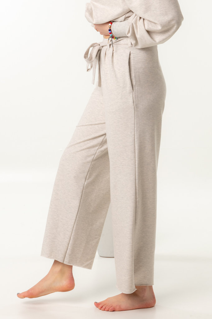 RE/BORN Emma pants - Beige melange