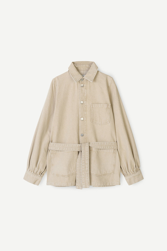 Samsoe Samsoe Vestina jacket - Brown rice