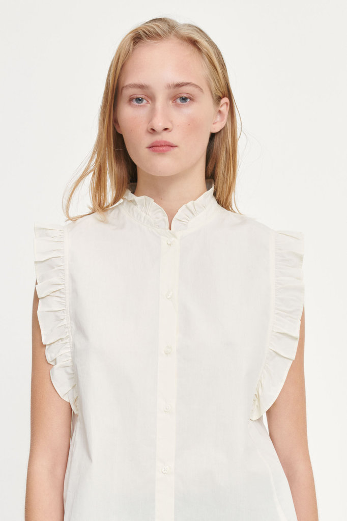 Samsoe Samsoe Marty top - Off white