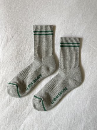 Le Bon Shoppe Boyfriend socks - Light grey