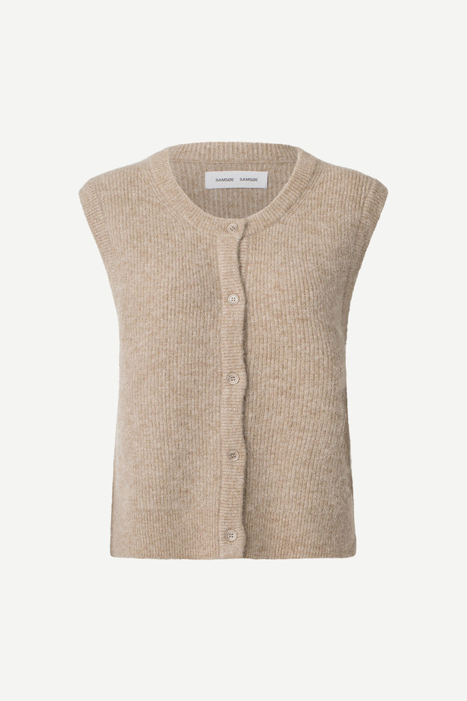 Samsoe Samsoe Nor cardigan vest - Caribou