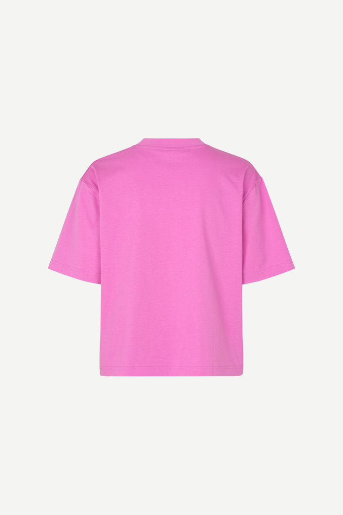 Samsoe Samsoe Chrome t-shirt - Bubble gum