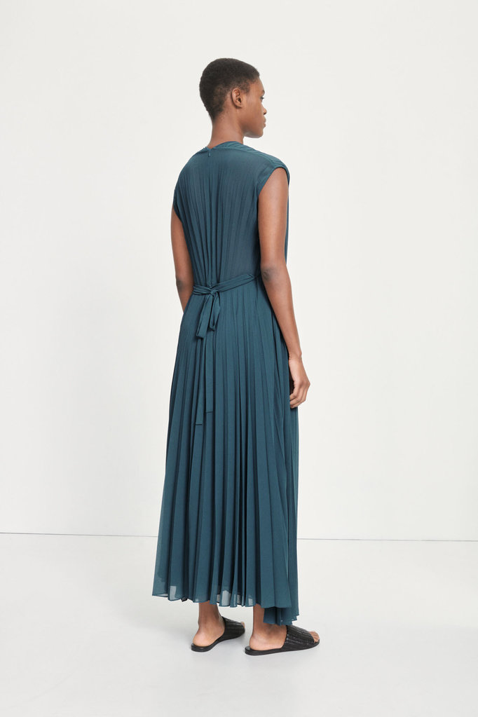 Samsoe Samsoe Wala long dress - Orion blue