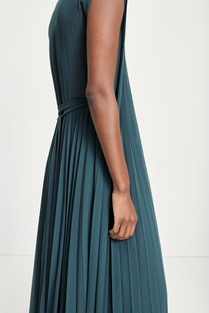 Samsoe Samsoe Wala long dress - Orion blue