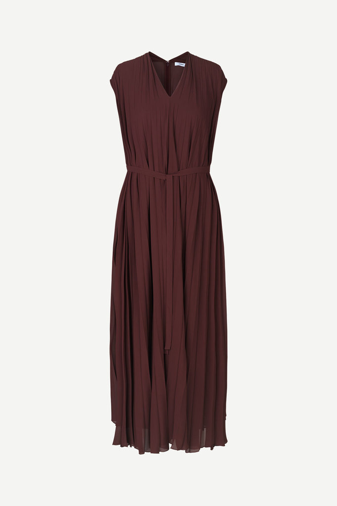 Samsoe Samsoe Wala long dress - Decadent choco